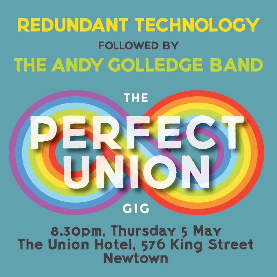 IMAGE: Poster for The Perfect Union. Design by Simon.